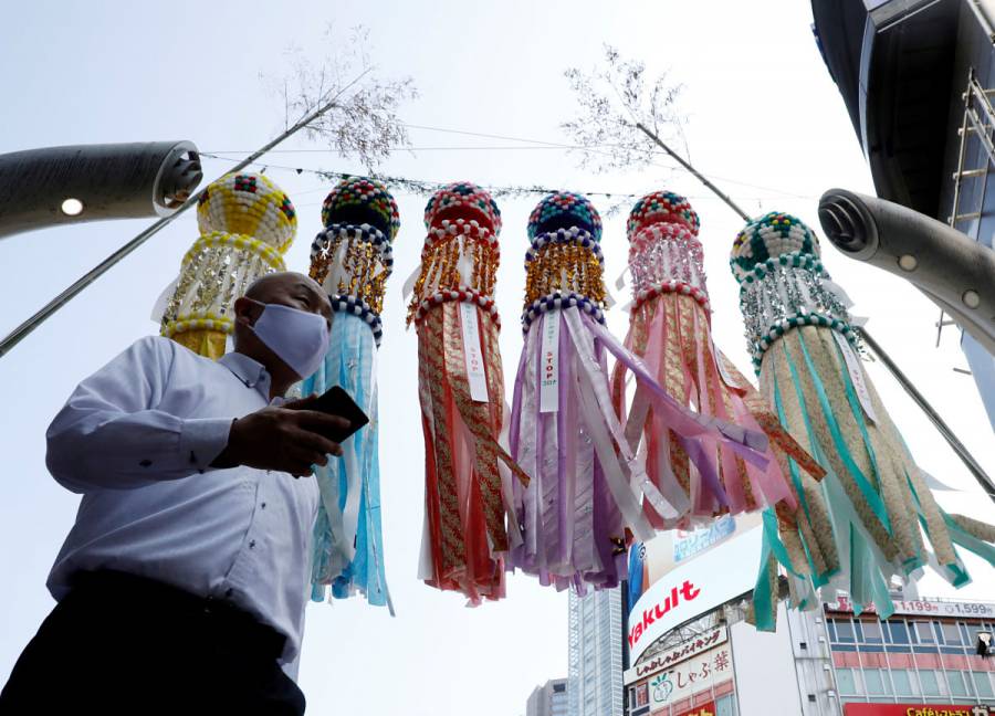Economía de Japón se contrae a un ritmo récord por pandemia