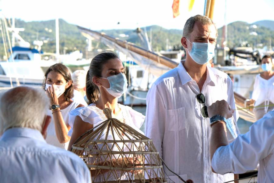 Juan Carlos I, en Emiratos  &Aacute;rabes, su gran benefactor