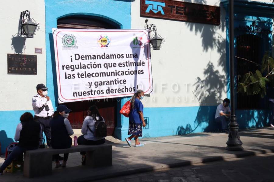 Sindicalizados de Telmex en Jalisco se unen a paro nacional