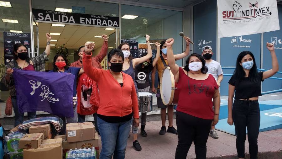En Notimex sobreviven  a pandemia, ataques…