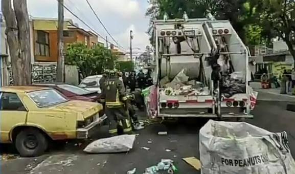 Fallece un trabajador de limpia atropellado en Coyoacán