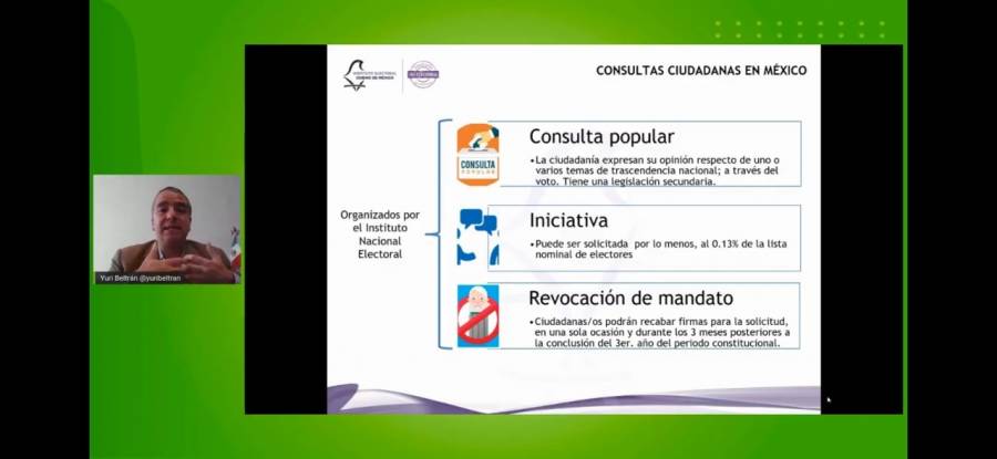 Beltrán Miranda destaca importancia de participación ciudadana en situación de pandemia