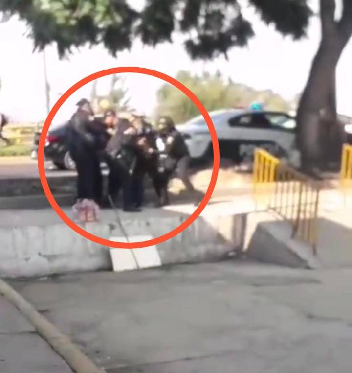 Polic&iacute;as de la CDMX se pelean entre s&iacute; en la GAM