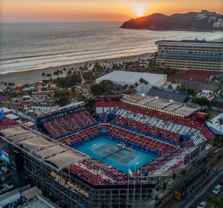 Abierto Mexicano de Tenis solo venderá el 50% de aforo