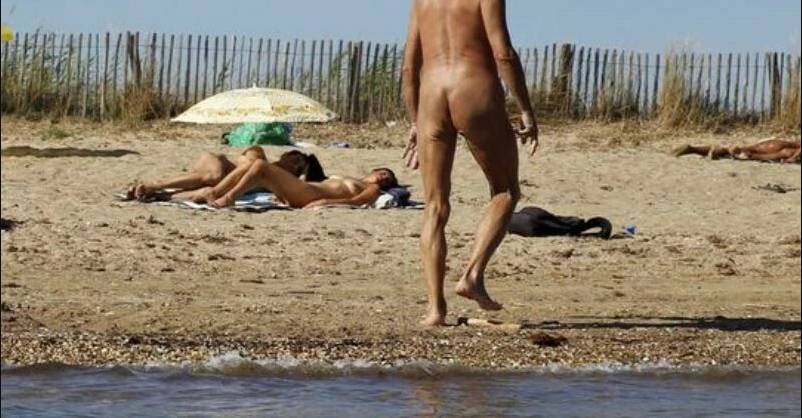 En playa nudista de Francia detectan foco de infección de covid-19