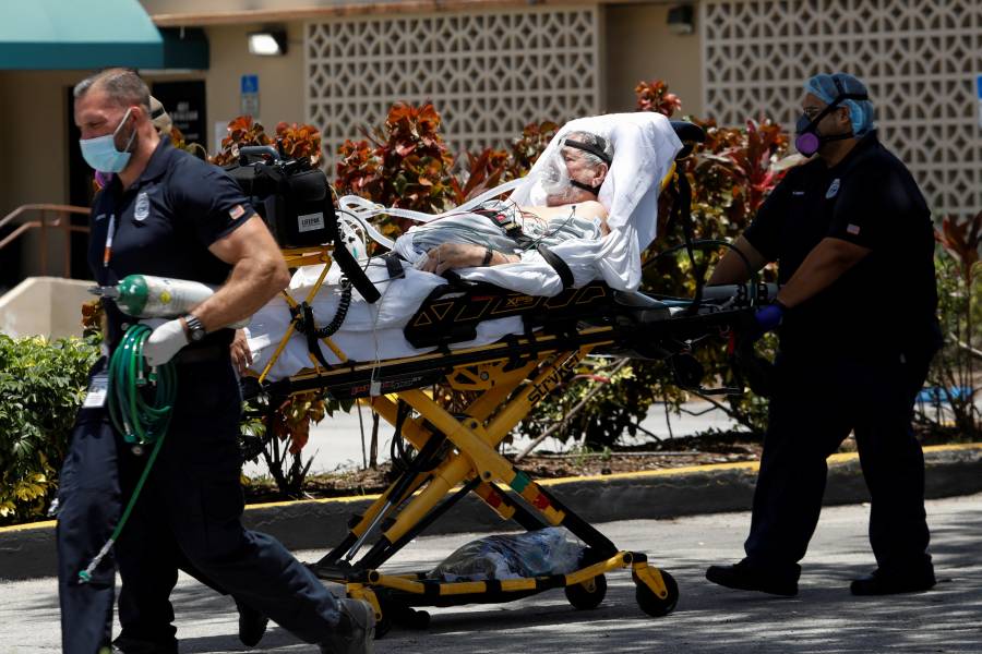 Florida rebasa 10,000 muertes por Covid;  m&aacute;s de 26 mil mexicanos, en peligro