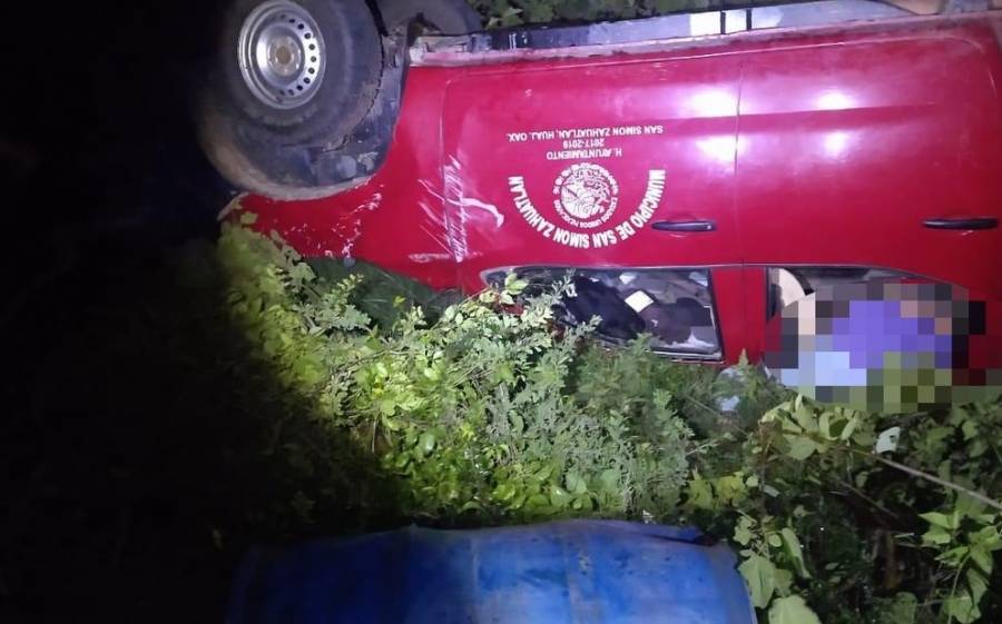 Muere alcalde de San Simón Zahuatlán, Oaxaca en accidente automovilístico