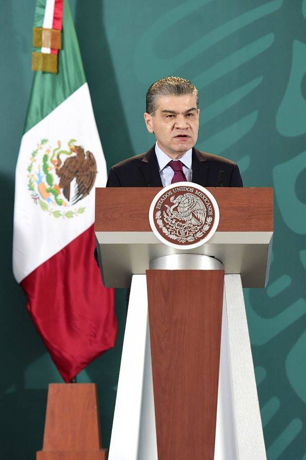 Gobernador de Coahuila pide unión a AMLO; “no se le ha regateado apoyo”