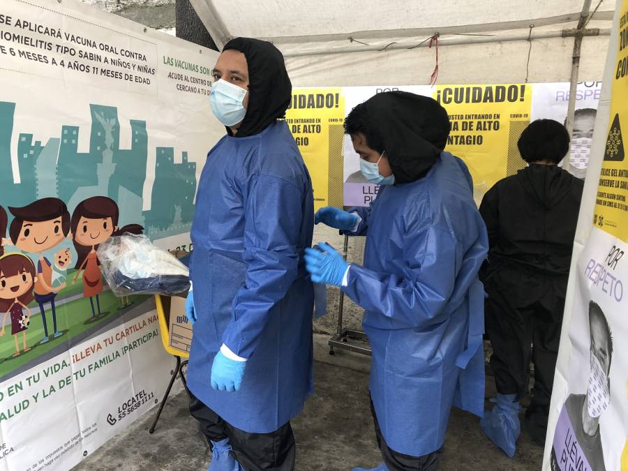 Instalan 70 kioscos de Salud en 157 colonias de CDMX para detectar Covid-19