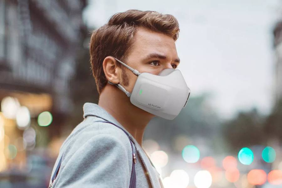 LG lanza mascarilla con ventiladores para respirar mejor