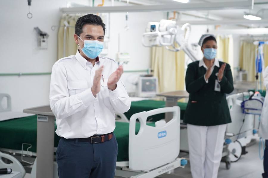 IMSS reconvierte unidades hospitalarias para combatir emergencia sanitaria