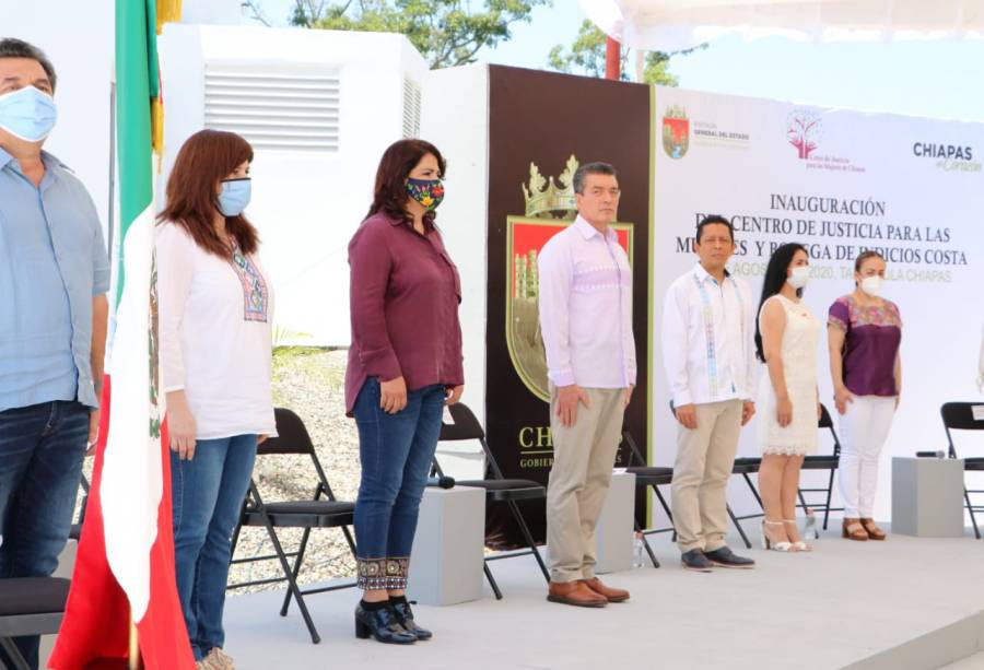 Inauguran Centro de Justicia para mujeres en Tapachula