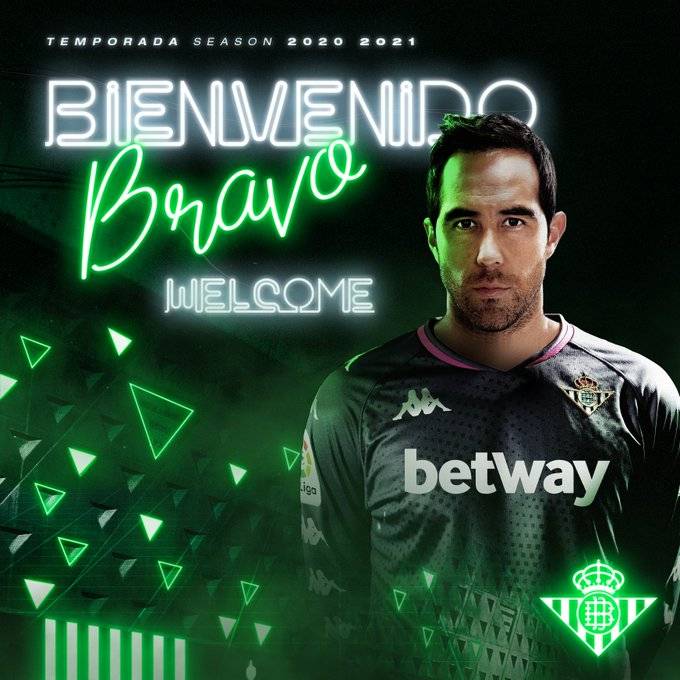 ¡Bombazo! Claudio Bravo, nuevo portero del Betis