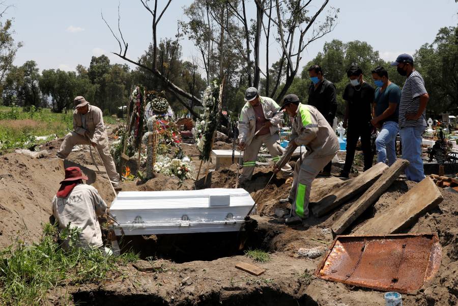 México se metió en 2.5 meses en  top ten de países con más muertes