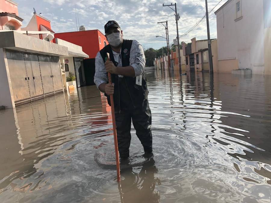 Protección Civil de Soledad activa protocolos de seguridad ante contingencia por fuertes lluvias