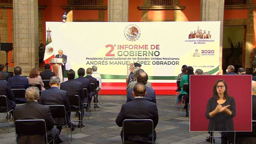 Crisis económica y de salud, temas centrales en Segundo Informe Presidencial