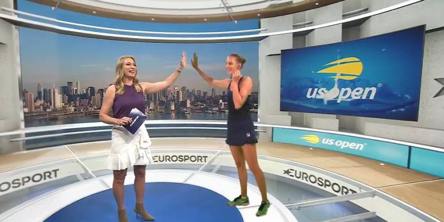 Entrevistas a hologramas impactan en la cobertura del US Open