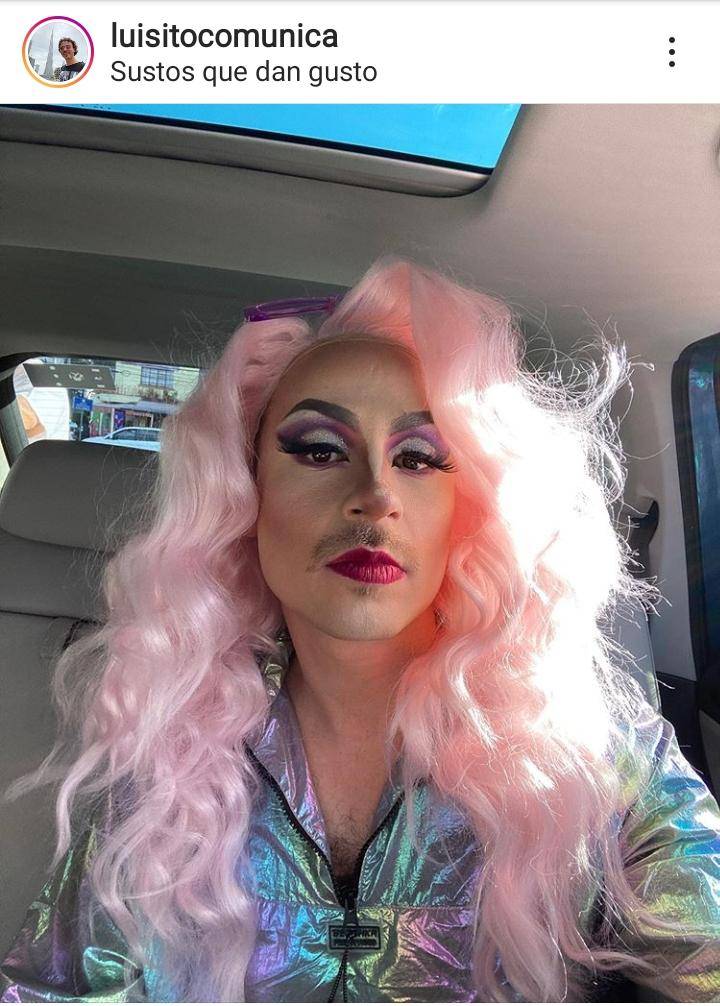 Luisito Comunica fue criticado de machista; ahora se caracteriza al estilo Drag queen