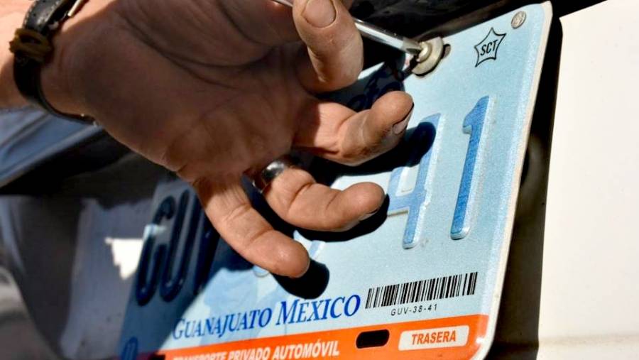 Inicia programa de Canje de Placas 2020 de forma gratuita en Guanajuato