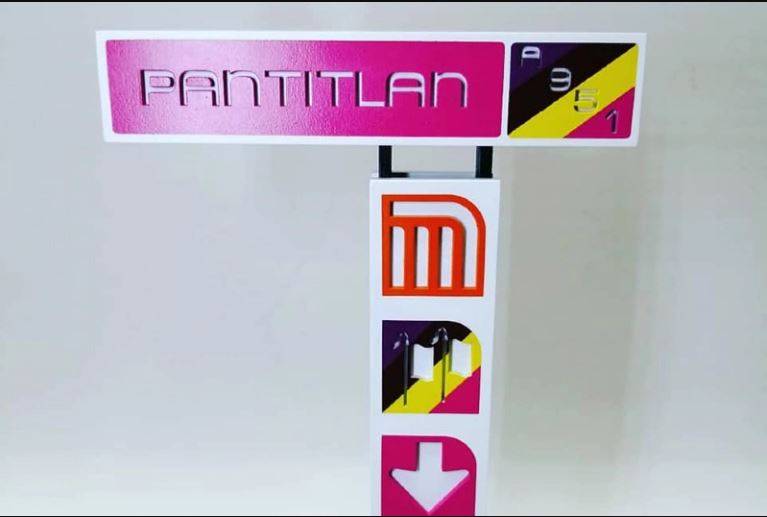 Crean Estelas de Luz con las estaciones del Metro