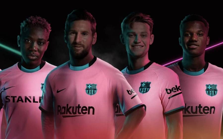 Presenta Barcelona su tercer uniforme para la próxima temporada