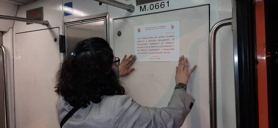 TRABAJADORES DEL STC-METRO ANALIZAN ACCIONES ANTE VIOLACIONES A SUS DERECHOS LABORALES
