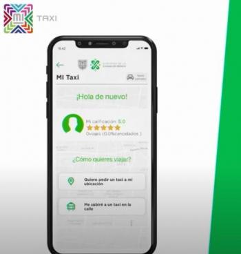 Presentan app para solicitar taxis en la CDMX