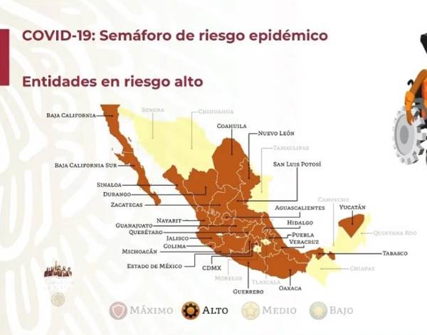 Colima sale del Semáforo Rojo por COVID-19