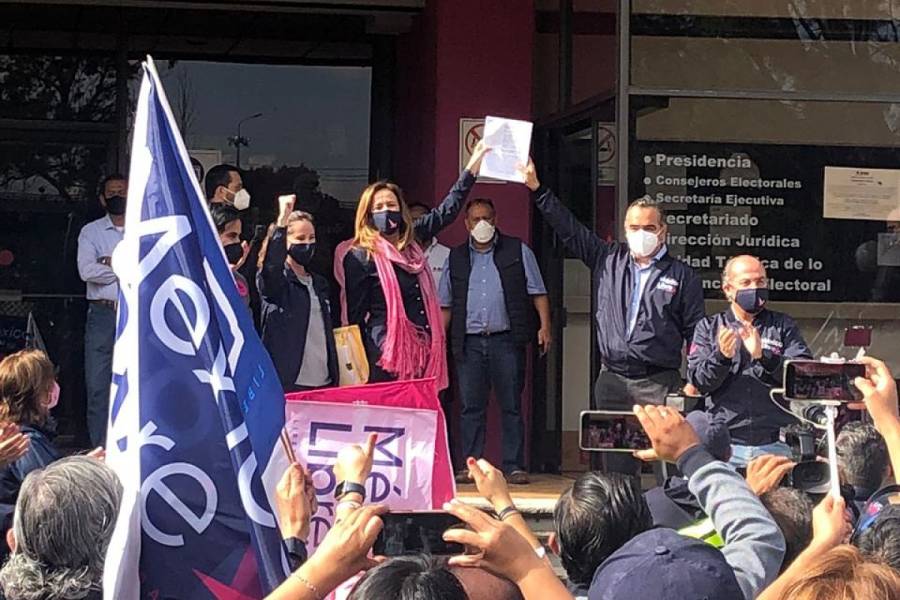 Calderón y Zavala impugnan negativa del INE a “México Libre”