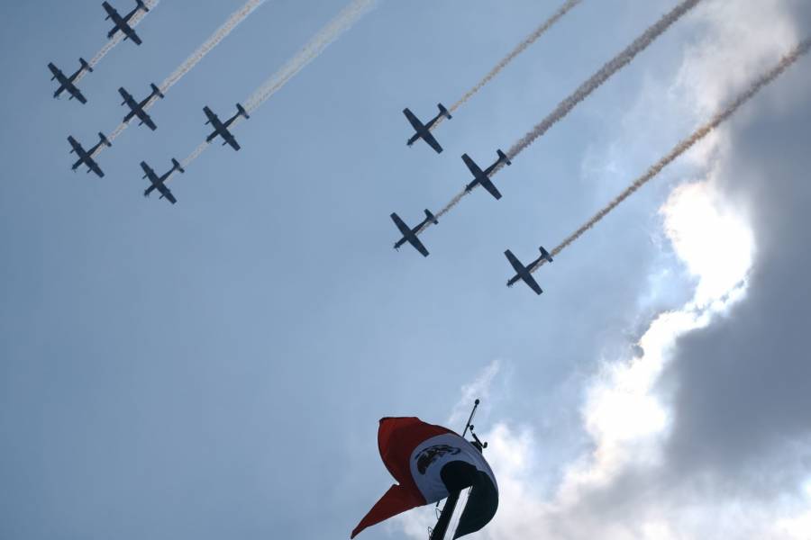 Por Covid-19, estará reducida la exhibición de la Fuerza Aérea Mexicana
