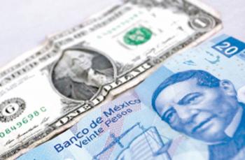 Peso avanza a mejor nivel desde marzo; cotiza en 21.16 por d&oacute;lar