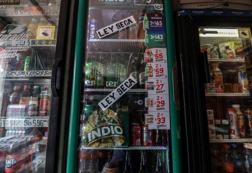 Ley Seca en algunas alcaldías de la CDMX