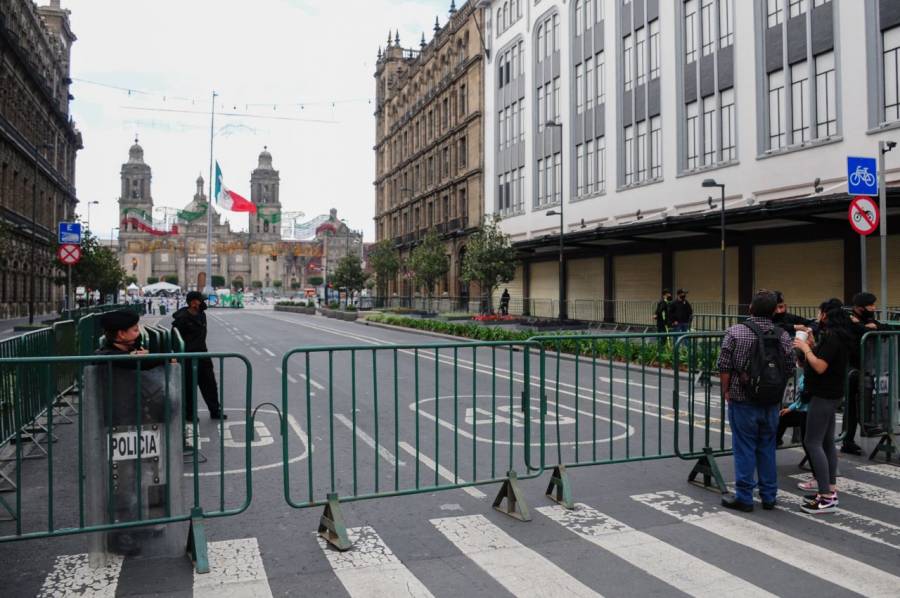 Conoce los filtros en el Centro Histórico este 15 y 16 de septiembre