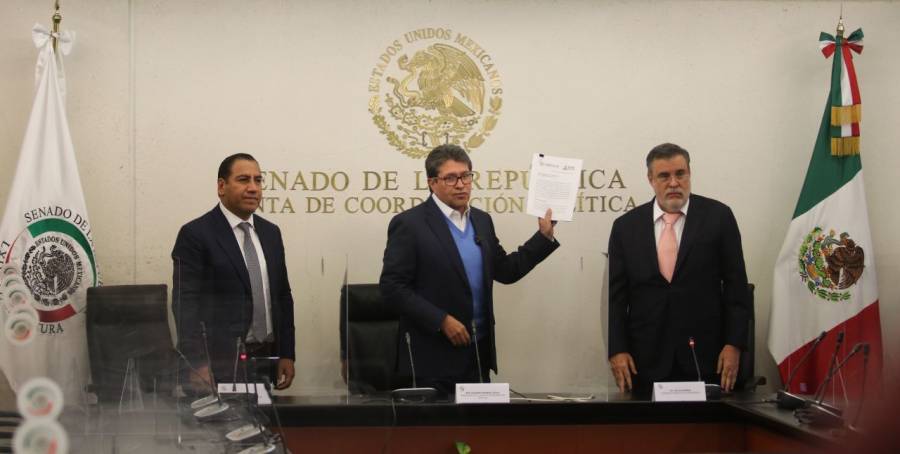 Senado recibe y turna solicitud a la Corte
