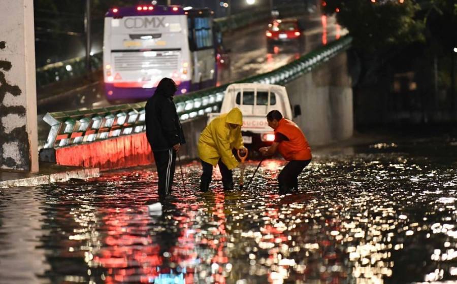 Lluvia del miércoles, de las peores en 20 años: Sheinbaum