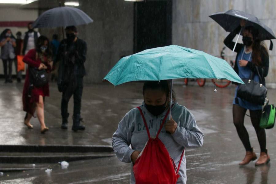 Se pronostican lluvias fuertes para la tarde en CDMX