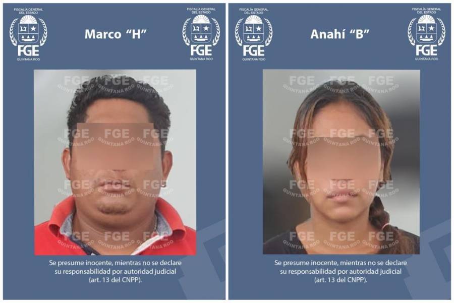 FGE Quintana Roo detiene a dos feminicidas de menor de edad