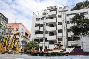Recuerdan a v&iacute;ctimas del Multifamiliar Tlalpan por sismo del 19 de septiembre