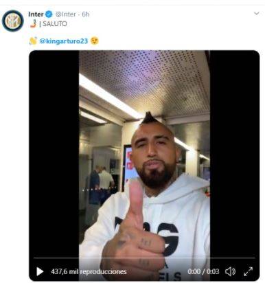 Desde Milán, Arturo Vidal advierte al Inter