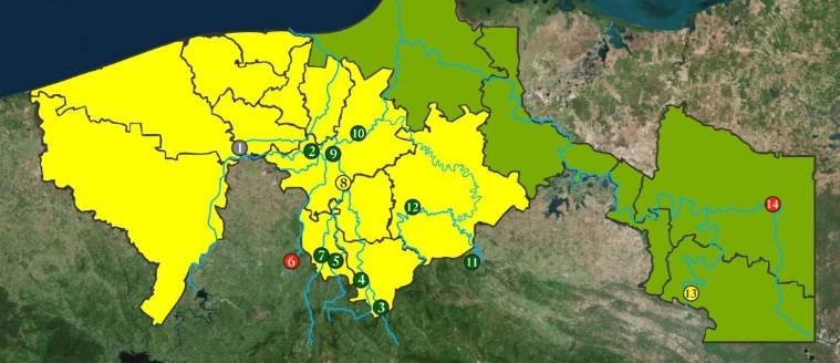 Pronostican lluvias torrenciales en Tabasco y Chiapas