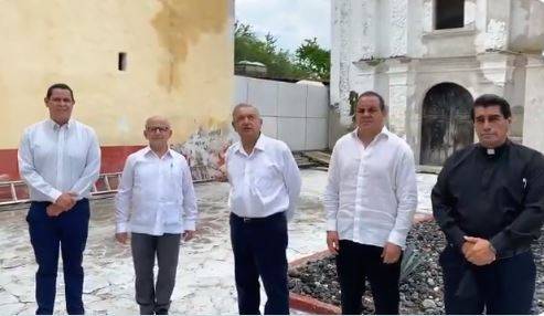 AMLO termina la jornada de evaluaci&oacute;n de reconstrucci&oacute;n en Jojutla