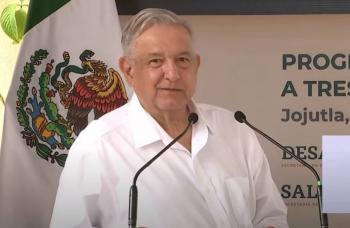 AMLO insta a FRENAAA a mantener su plant&oacute;n