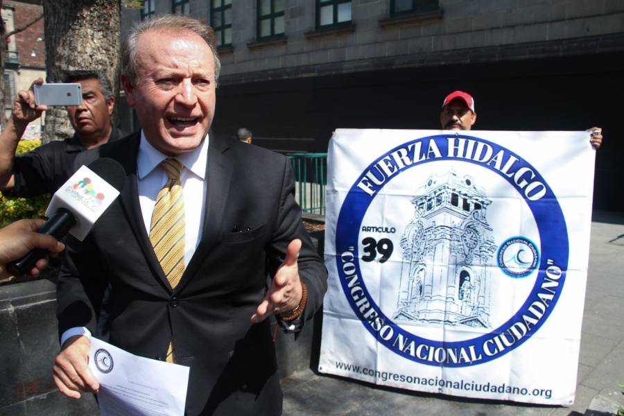 Este es Gilberto Lozano, líder del Frente Anti AMLO