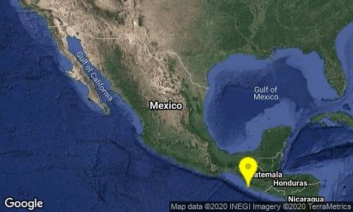 Reportan sismo magnitud 4.9 en Chiapas; descartan riesgo de tsunami