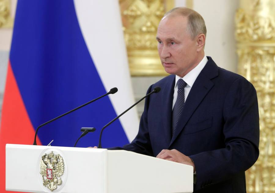 Vladimir Putin es nominado al Premio Nobel de la Paz