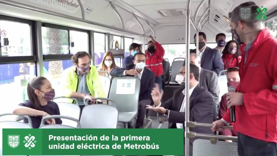 INICIA METROBÚS ELÉCTRICO EN LA CDMX