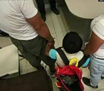 En el Edomex, una pareja utilizaba a un ni&ntilde;o para transportar droga
