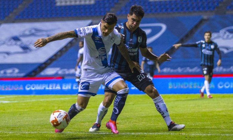 El Puebla rescata agónico empate frente a Querétaro