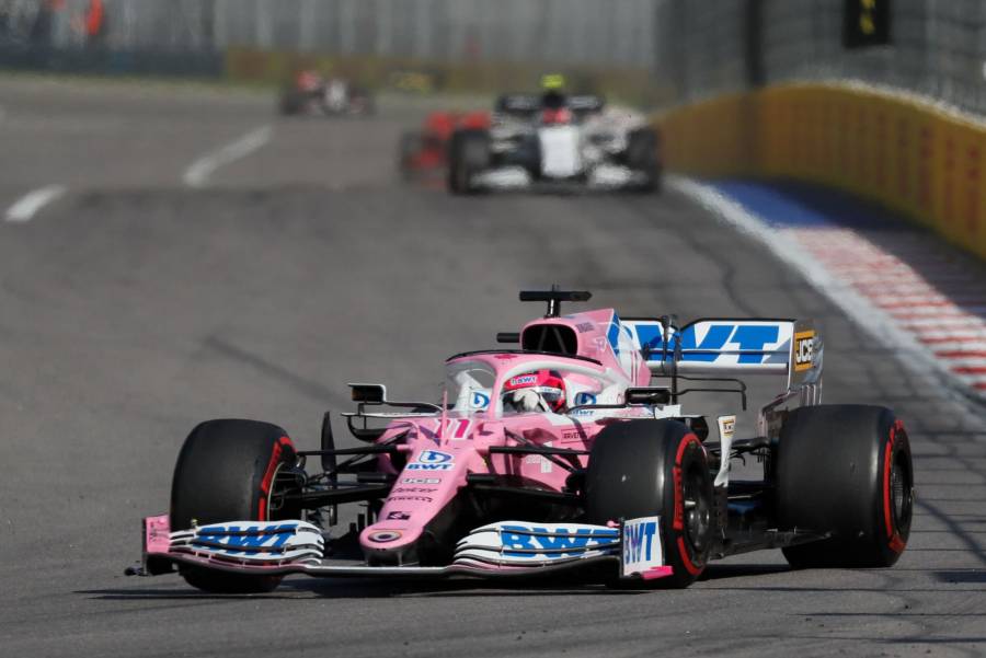 Checo Perez logra el cuarto sitio en el GP de Rusia