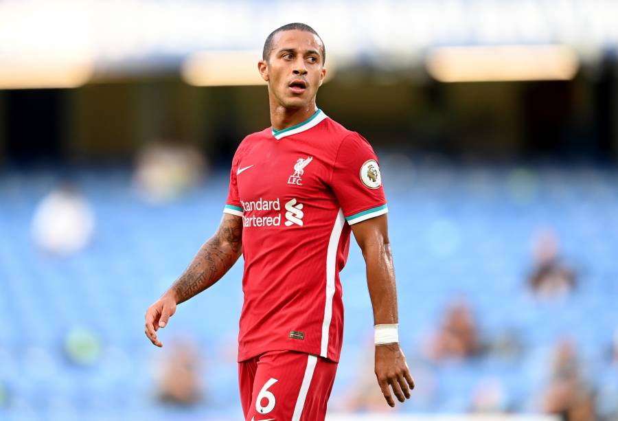 Thiago Alcántara del Liverpool, positivo a COVID-19